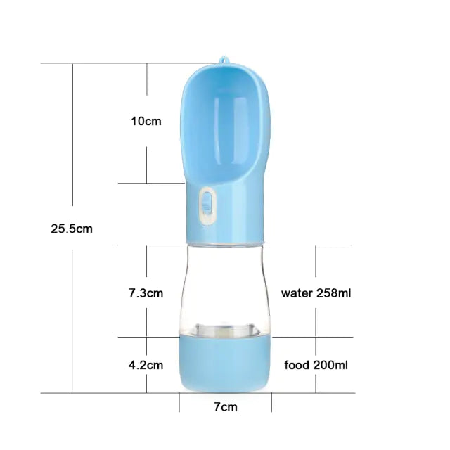 Pawhydrate Pro - Multifunctionele hondenwaterfles