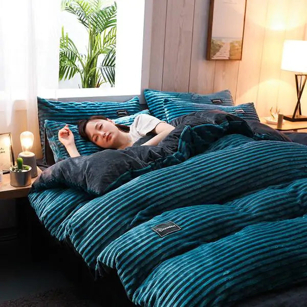 Cozy Duvet - Fluwelen Fleece Dekbedovertrek