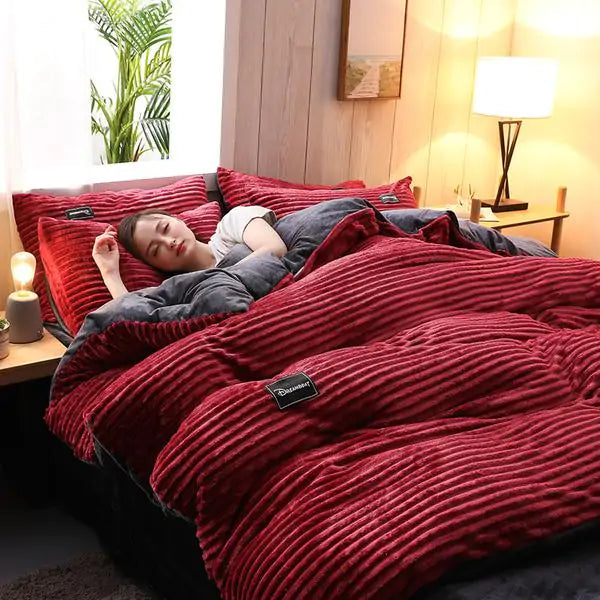 Cozy Duvet - Fluwelen Fleece Dekbedovertrek