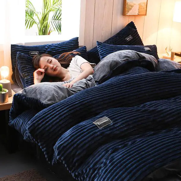 Cozy Duvet - Fluwelen Fleece Dekbedovertrek